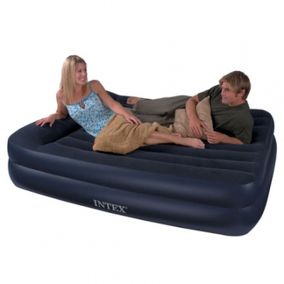 Надувная кровать со встроенным насосом 220В