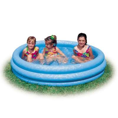 Бассейн надувной 168x41 однотонный